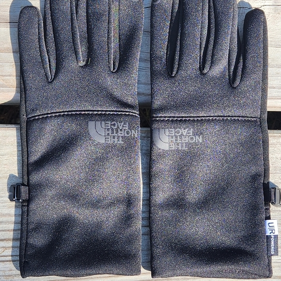 The North Face Etip Logo Detailed Gloves M - Picture 3 of 7